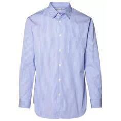 Футболка light cotton shirt Comme des Garçons, синий