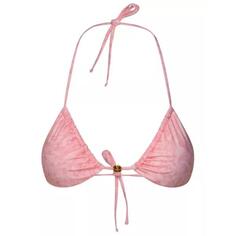 Купальник barocco&apos; polyester blend bikini top Versace, розовый