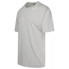 Футболка gray cotton t-shirt Balmain, серый