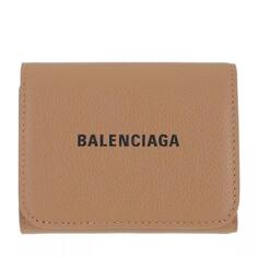 Кошелек wallet Balenciaga, коричневый