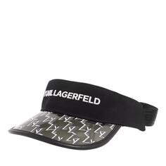 Бейсболка essential monogram visor Karl Lagerfeld, черный