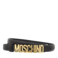 Ремень belt Moschino, черный