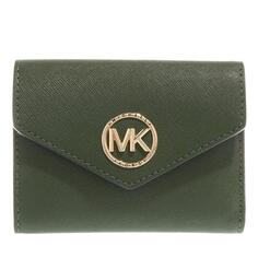 Кошелек wich wallet amazon Michael Michael Kors, зеленый