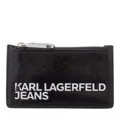 Кошелек logo embossed zip cardholder j101 Karl Lagerfeld Jeans, черный