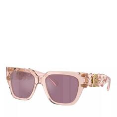 Солнцезащитные очки 0ve4409 transparent Versace, розовый