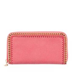 Кошелек falabella wallet bright Stella Mccartney, розовый