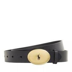 Ремень 30mm belt medium Polo Ralph Lauren, черный
