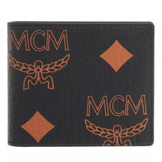 Кошелек aren maxi mn small wallet Mcm, черный