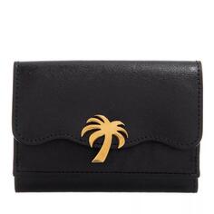 Кошелек palm beach wallet black Palm Angels, черный