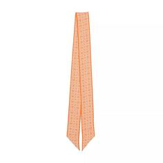 Шарф 4g all-over bandeau scarf Givenchy, оранжевый