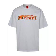 Футболка cotton t-shirt Ferrari, белый