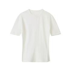 Футболка fitted t-shirt white white Y-3, мультиколор