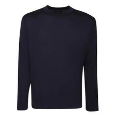 Футболка wool t-shirt Dell&apos;Oglio, синий Delloglio
