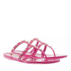 Сандалии rockstud sandals happy pink/multicolour Valentino Garavani, розовый