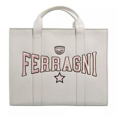 Сумка-тоут range n - ferragni stretch, sketch 02 bags pastel Chiara Ferragni, бежевый