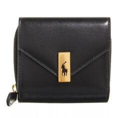 Кошелек compact wallet small Polo Ralph Lauren, черный