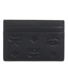 Кошелек aren ebmn lthr card case mini Mcm, черный