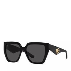 Солнцезащитные очки 0dg4438 black Dolce&amp;Gabbana, черный