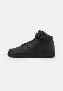 Высокие кеды AIR FORCE 1 MID UNISEX Nike Sportswear, цвет black