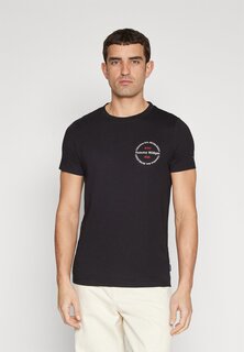 Футболка с принтом Tommy Hilfiger, цвет black