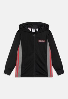 Куртка тренировочная JUNIOR UNISEX adidas Originals, цвет black/better scarlet