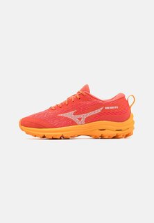 Кроссовки для бега по пересеченной местности WAVE RIDER GTX Mizuno, цвет hot coral/white/carrot curl
