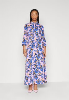Платье макси YASSAVANNA LONG SHIRT DRESS, цвет lilac Y.A.S