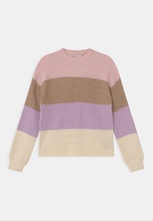 Вязаный свитер KOGSANDY STRIPE Kids ONLY, цвет sepia rose/toasted coconut/crocus petal/whitecap gray