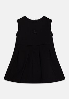 Платье из джерси BABY CEREMONY FIT FLARE PUNTO DRESS Calvin Klein Jeans, цвет black