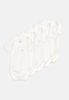 Боди NAISS UNISEX 5 PACK Petit Bateau, цвет white