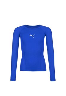 Спортивная футболка LIGA BASELAYER LS JR Puma, цвет electric blue lemonade
