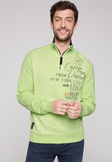 Вязаный свитер Camp David, цвет neon lime