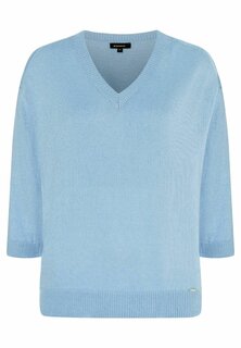 Вязаный свитер V NECK More &amp; More, цвет blau