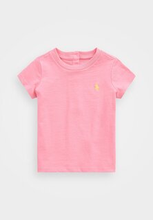 Футболка базовая BABY TEE Polo Ralph Lauren, цвет florida pink/yellow