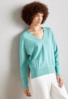 Вязаный свитер V-NECK Mos Mosh, цвет wasabi