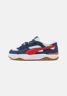 Туфли для скейтбординга PUMA-180 UNISEX, цвет dark blue/light red