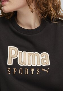 Толстовка RUNDHALS Puma, цвет black