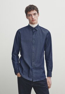 Рубашка SLIM FIT Massimo Dutti, цвет dark blue