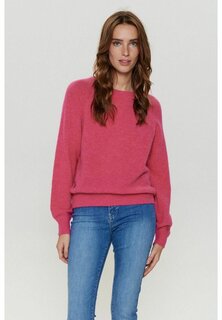 Вязаный свитер NURIETTE Nümph, цвет raspberry sorbet