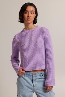 Вязаный свитер KOKO America Today, цвет lilac purple