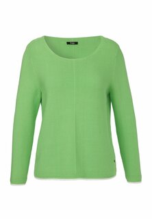 Вязаный свитер MODISCHER IN UNIFARBENEM STOFF frapp, цвет grün