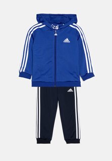 Спортивный костюм SHINY UNISEX SET adidas Performance, цвет blue/white