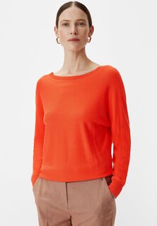 Вязаный свитер comma, цвет orange