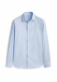Рубашка EASY IRON TEXTURED Massimo Dutti, цвет light blue