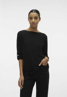 Вязаный свитер Vero Moda, цвет black