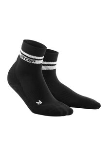 Носки спортивные 80 S COMPRESSION MID-CUT CEP, цвет black white