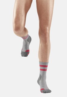 Спортивные носки CEP, цвет light grey red