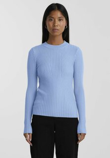 Свитер вязаный CRISTA LS O-NECK NOOS BC Pieces, цвет hydrangea