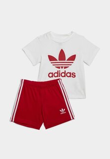 Шорты TEE INFANT UNISEX SET adidas Originals, цвет red