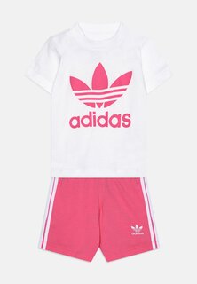 Шорты TEE INFANT UNISEX SET adidas Originals, цвет pink fusion